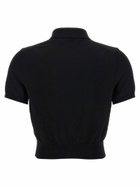 T by Alexander Wang Logo Patch Polo Shirt
