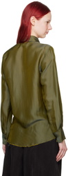 Gabriela Coll Garments Khaki No.197 Shirt