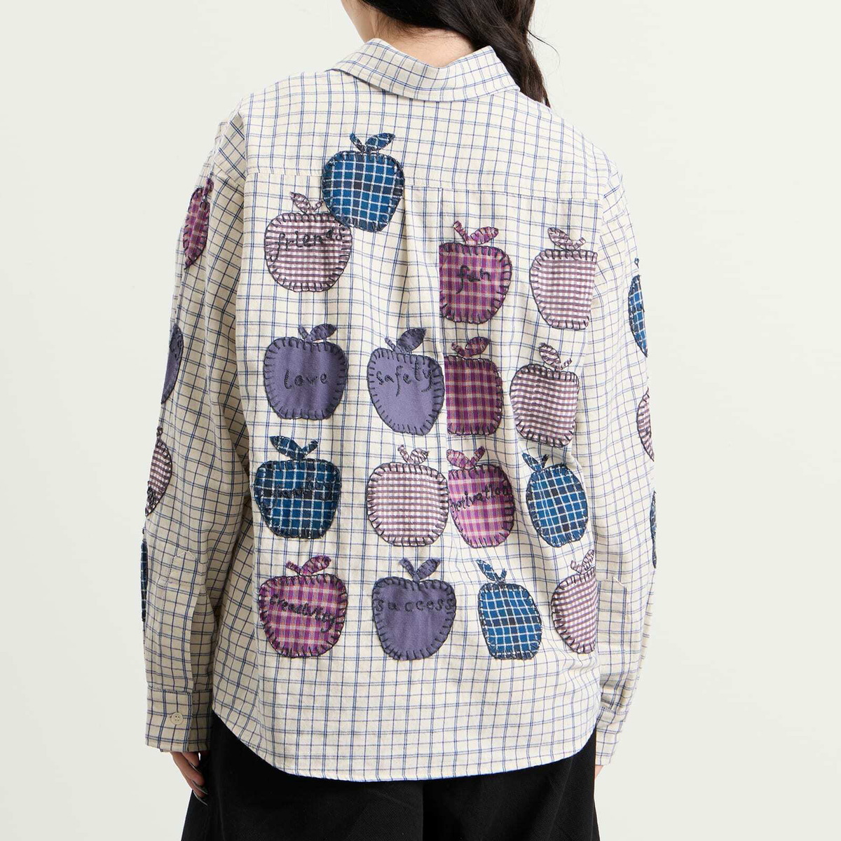 Story mfg. Women's Plane Shirt in Affirmations