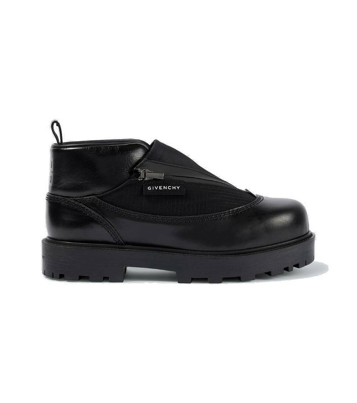 Photo: Givenchy Storm leather ankle boots