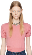 Marland Backus SSENSE Exclusive Gold Lonely Heart Earrings