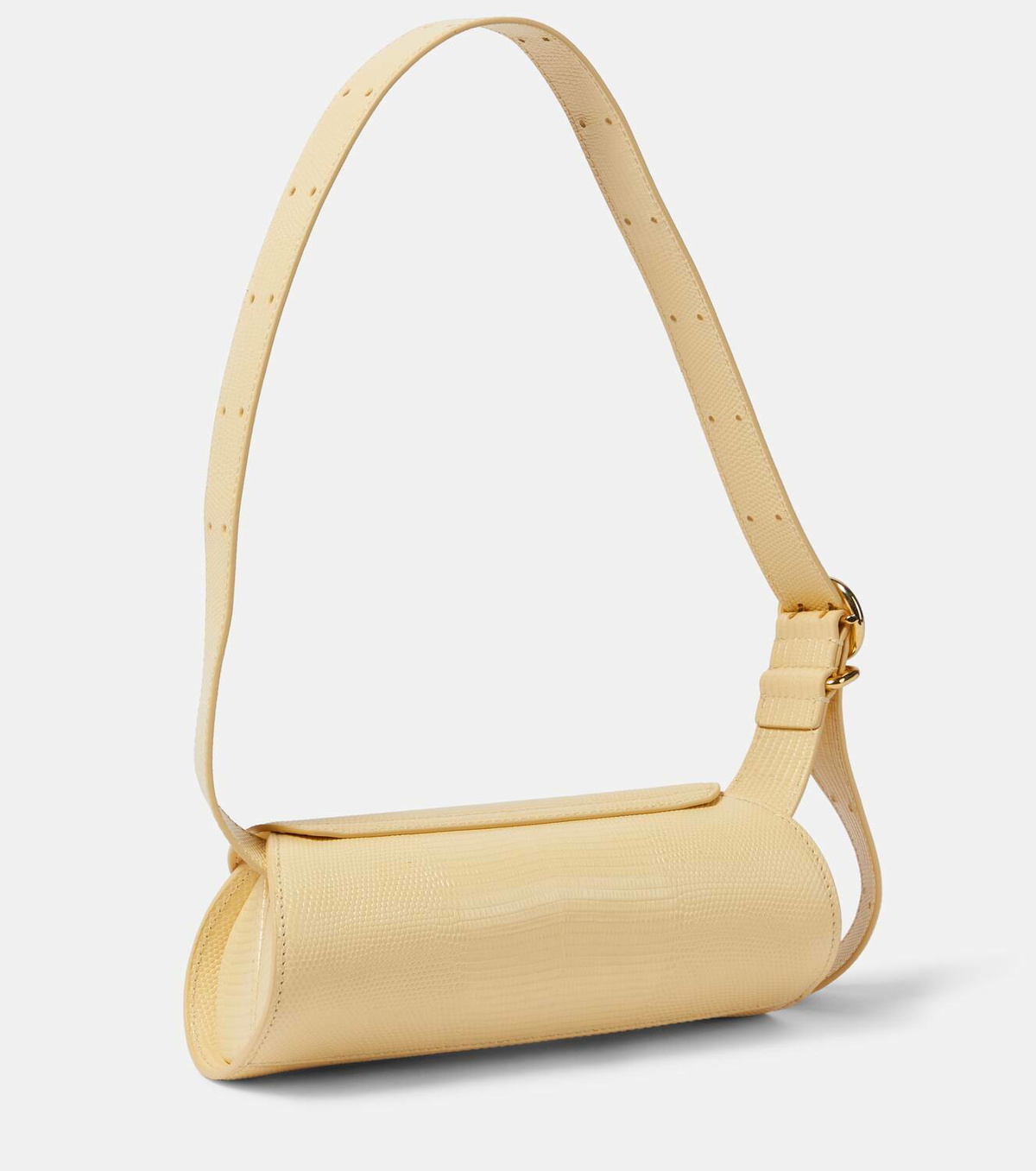 Jil Sander Cannolo Mini leather shoulder bag Jil Sander