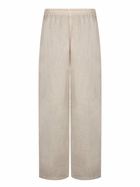 120% Lino Sand Linen Pants