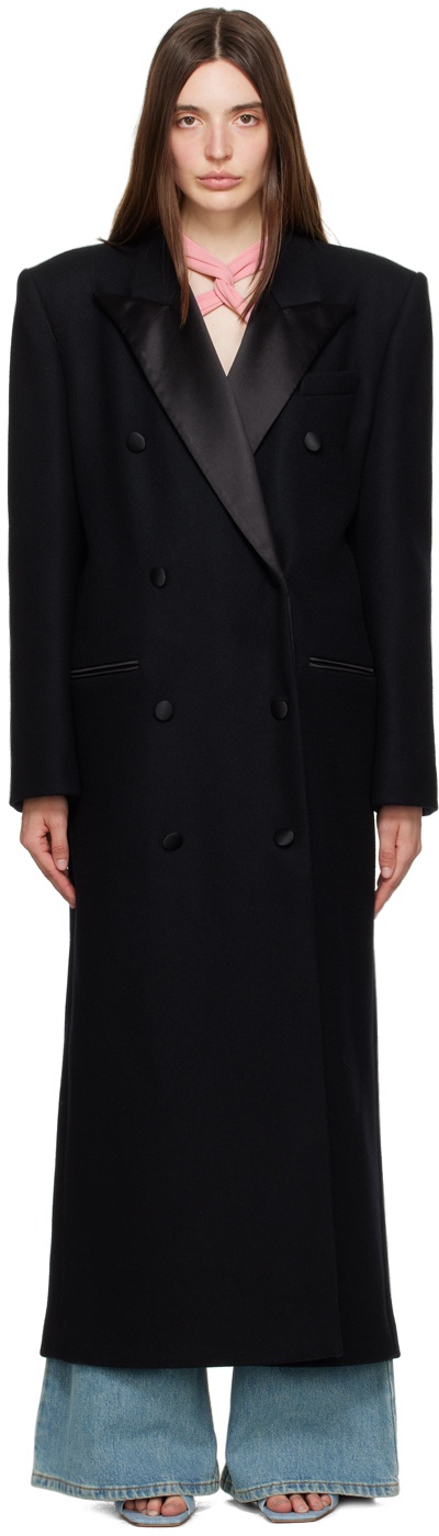 Classic Tailored Coat - Black