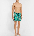 Vilebrequin - Moorea Mid-Length Printed Swim Shorts - Men - Navy