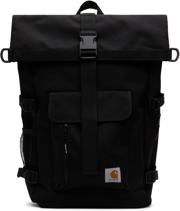 Photo: Carhartt Work In Progress Black Philis Backpack