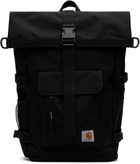 Carhartt Work In Progress Black Philis Backpack