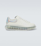 Alexander McQueen - Oversized iridescent leather sneakers