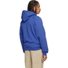Dime Blue Cursive Hoodie