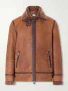 Brunello Cucinelli - Shearling Jacket - Brown