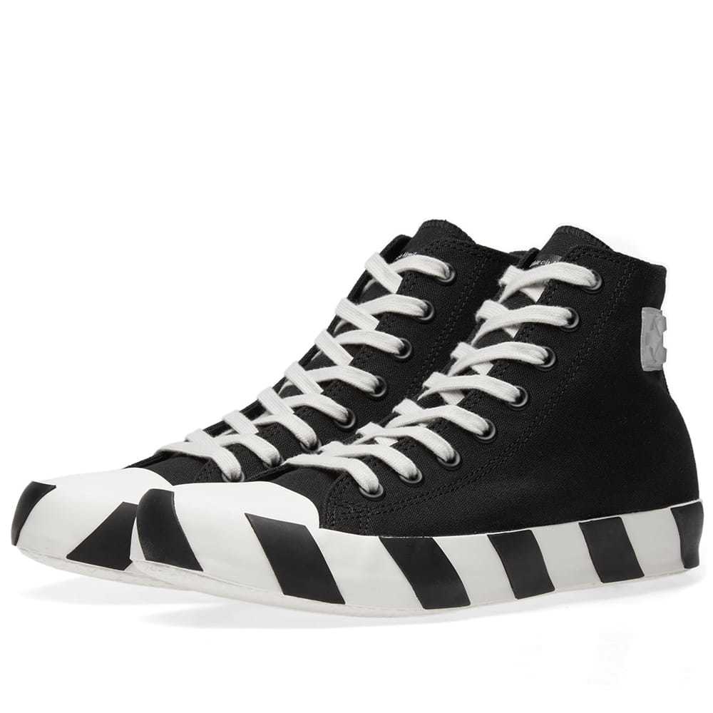 Footwear Off White Striped Sneakers Off-White Canvas VULCANISED