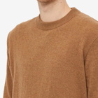 Universal Works Men's Recycled Wool Crew Knit in Camel