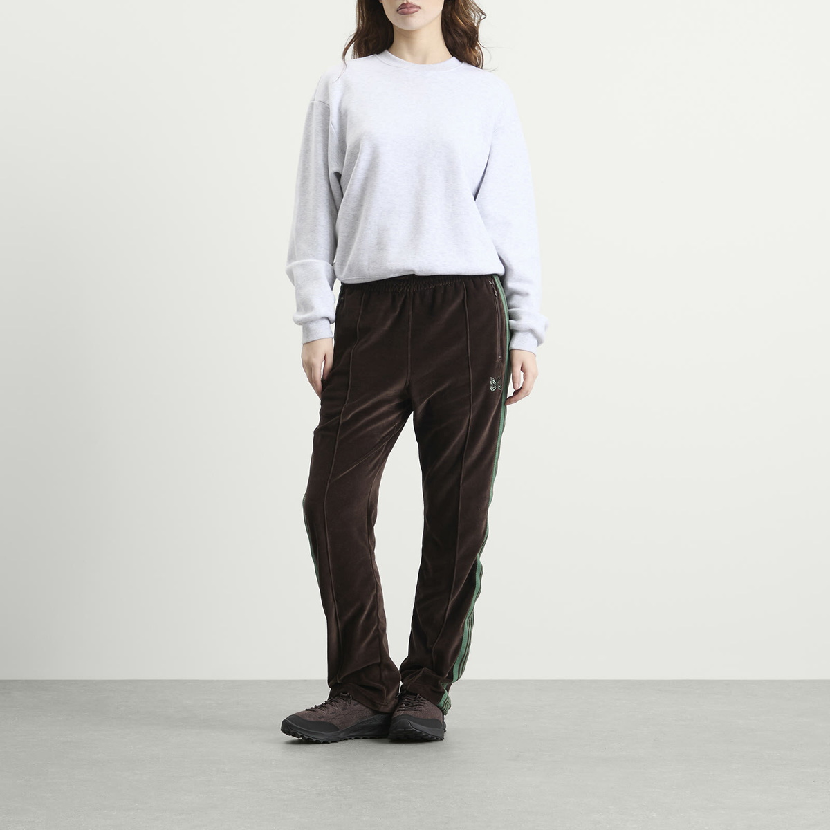 Needles Track Pants in Brown