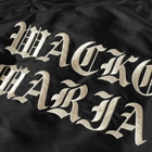 Wacko Maria Men's MA-1 Flight Jacket in Black