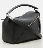 Loewe Puzzle Small fringed leather shoulder bag