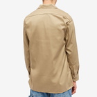 Dickies Men's Long Sleeve Work Shirt in Khaki