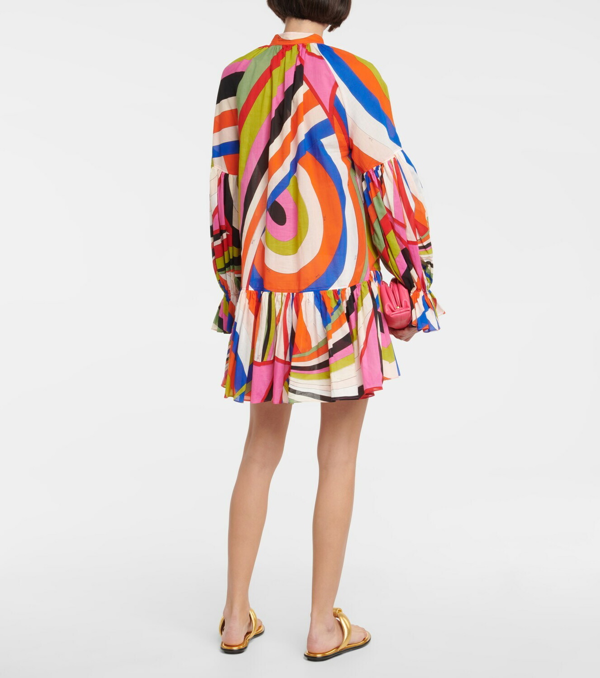 Pucci - Iride-print cotton minidress Emilio Pucci