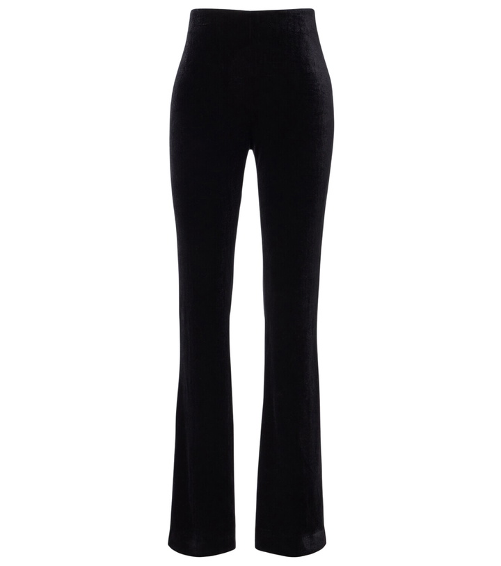 Photo: Dorothee Schumacher Soft Elegance high-rise velvet flared pants