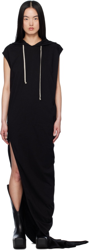 Photo: Rick Owens DRKSHDW Black Hollywood Edfu T Maxi Dress