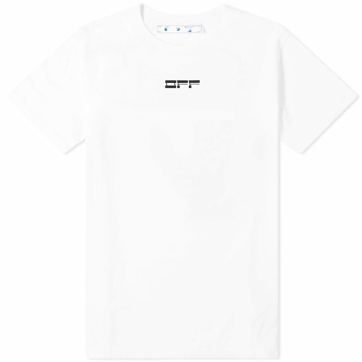 Photo: Off-White Masked Face Oversized Logo Tee