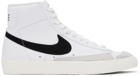 Nike White & Black Blazer Mid '77 Vintage Sneakers