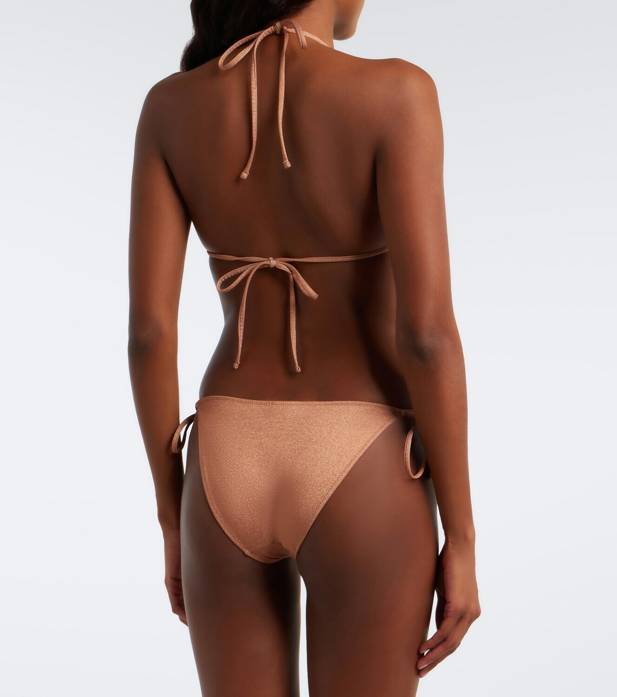 Melissa Odabash Menorca lamé bikini top