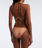 Melissa Odabash Menorca lamé bikini top