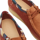 END. x Clarks Originals Wallabee 'Artisan Craft' in Brown