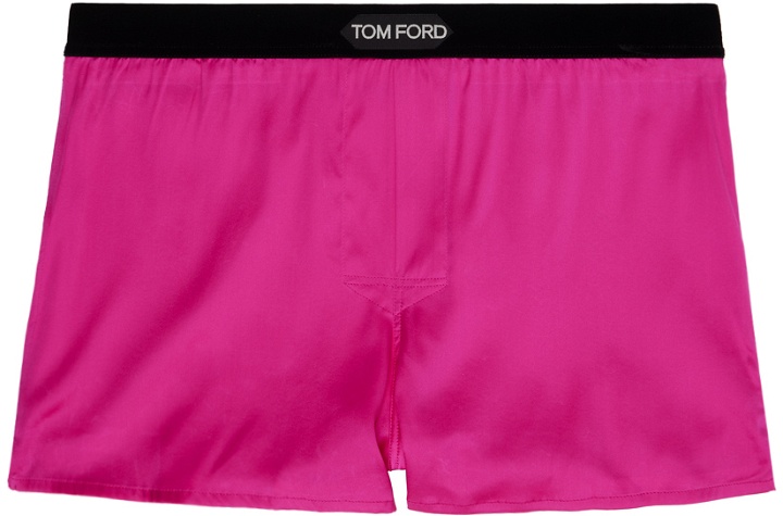 Photo: TOM FORD Pink Patch Boxers