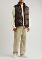 Moncler Genius 6 1017 Alyx 9SM Islote Quilted Nylon Gilet Aubergine