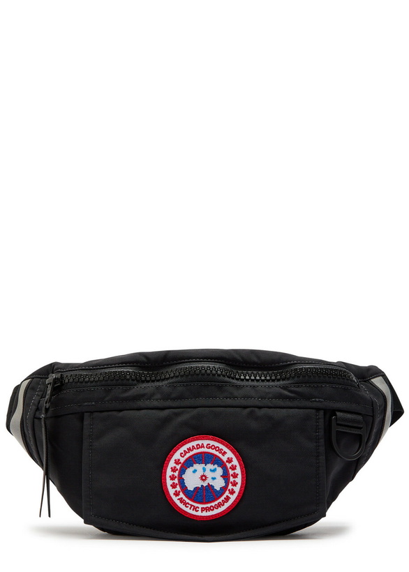 Photo: Canada Goose Logo-appliqué Twill Belt bag - Black - One Size