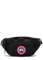 Canada Goose Logo-appliqué Twill Belt bag - Black - One Size