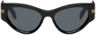 Marc Jacobs Black Icon Cat Eye Sunglasses