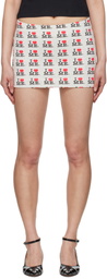 Ashley Williams Gray 'I Heart Me' Miniskirt