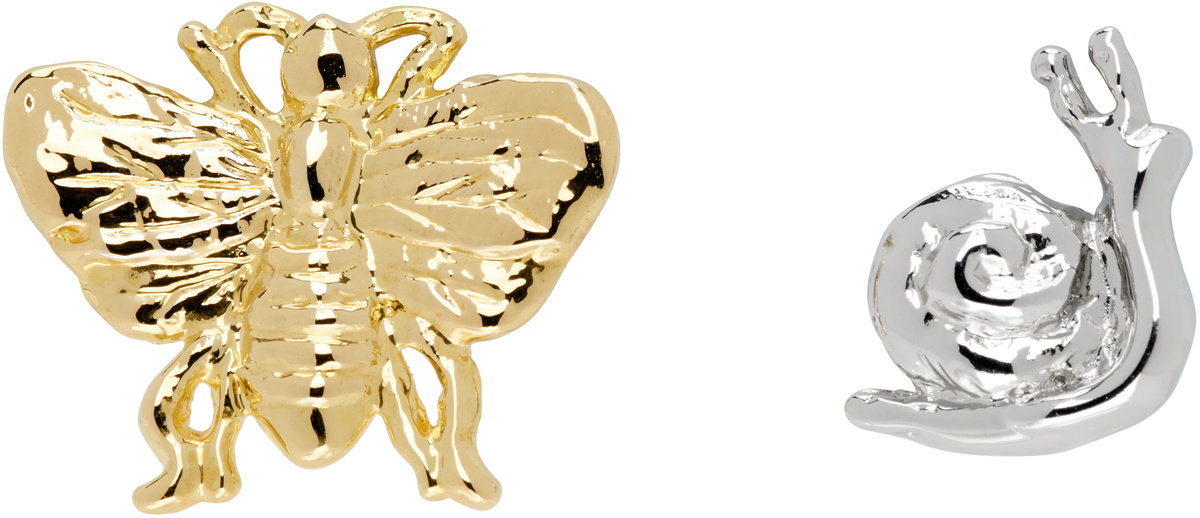 【関税込み】Chopova Lowena ゴールド Bear Heart リング Chopova Lowena Gold Lovers Ring Chopova Lowena