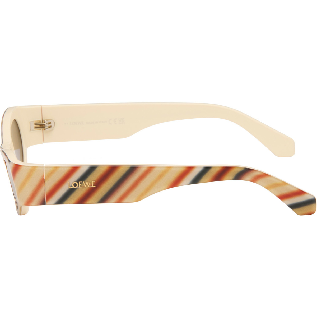 LOEWE Beige Flash Slim Cateye Sunglasses