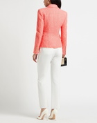 Balmain Womens Blazer Coral