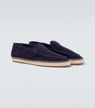 Loro Piana Seaside Walk suede espadrilles