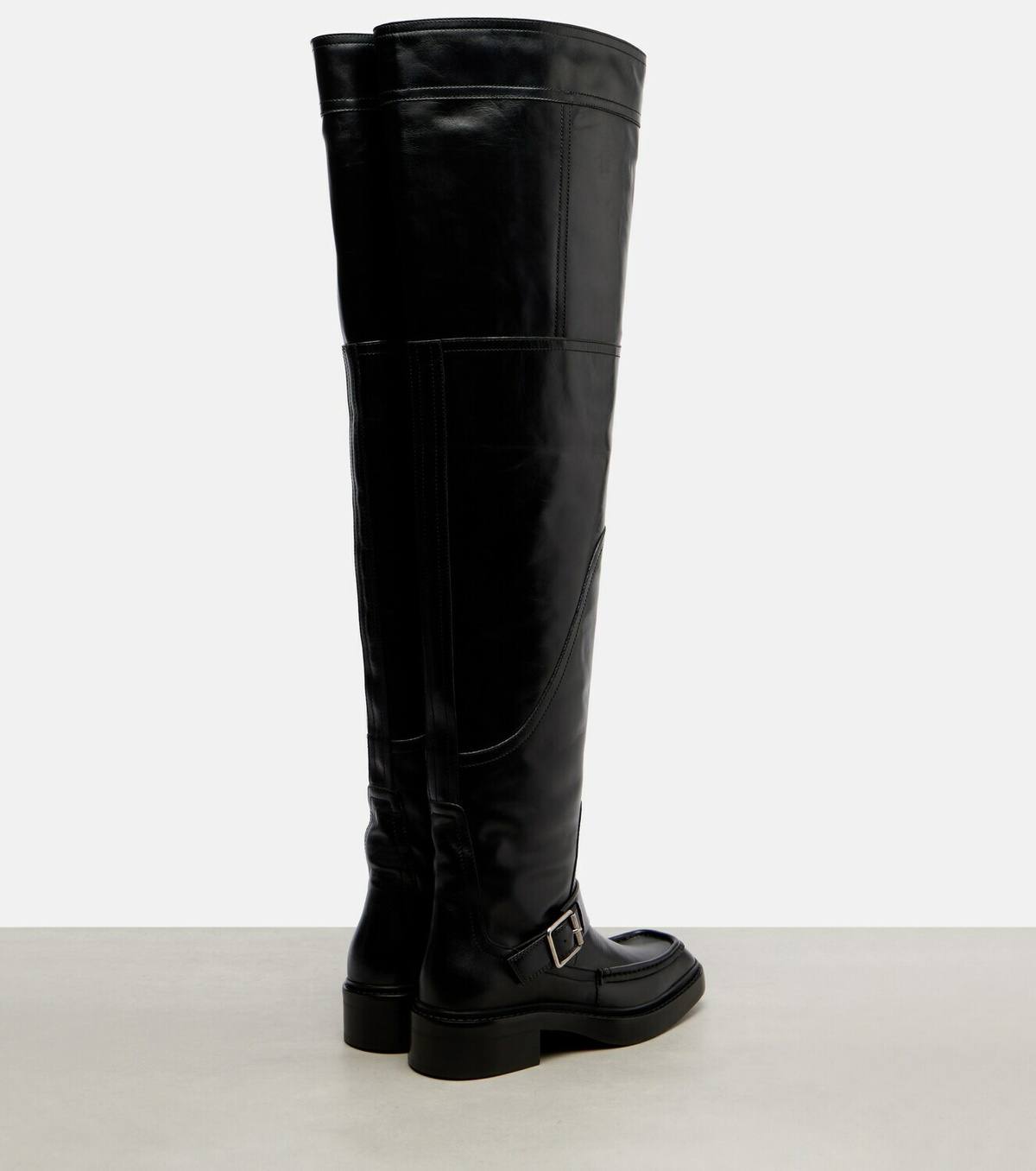 Saint Laurent Joe leather over-the-knee boots