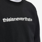 thisisneverthat Men's T-Logo Crew Sweat in Black