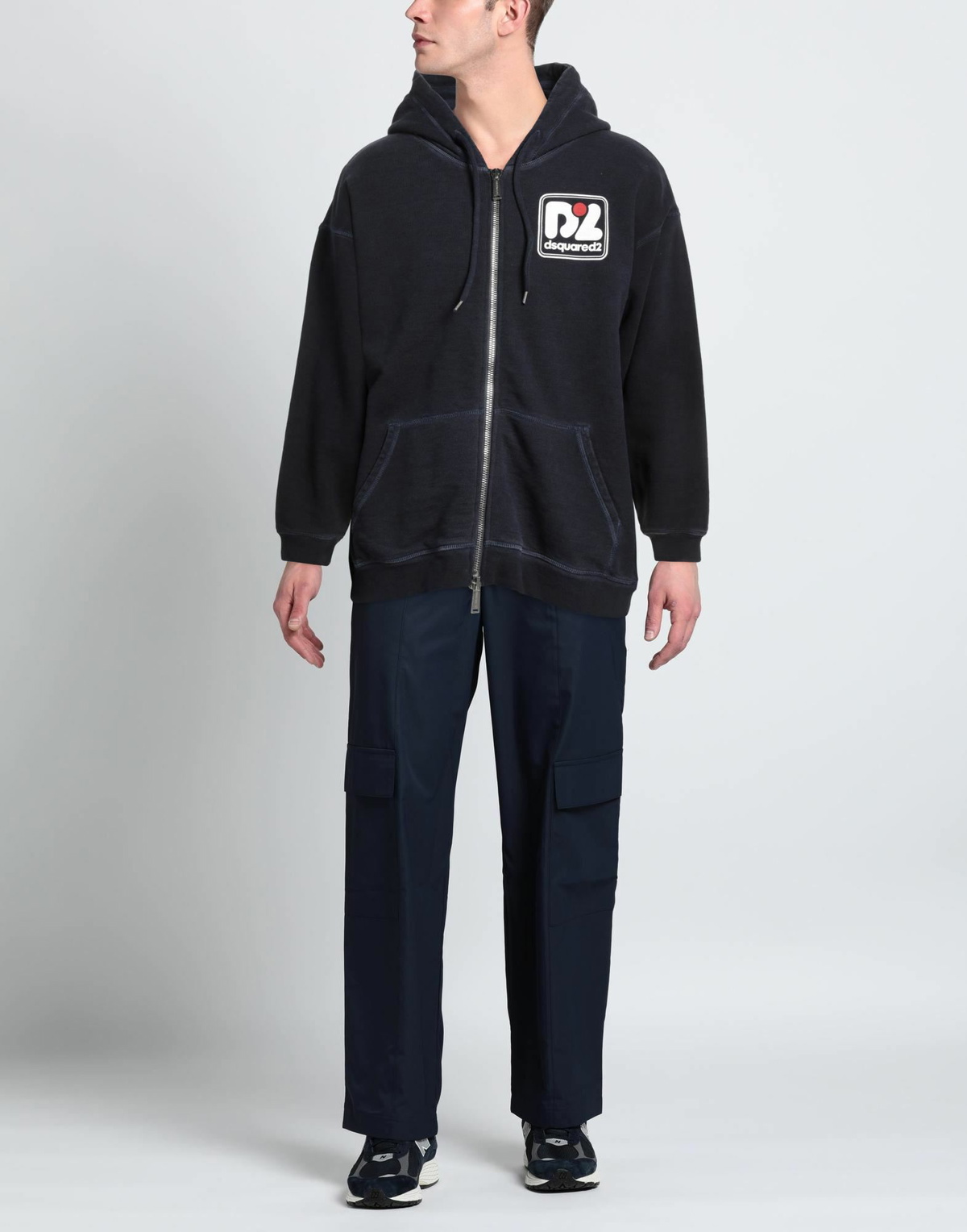Dsquared2 Mens Sweatshirt in Navy