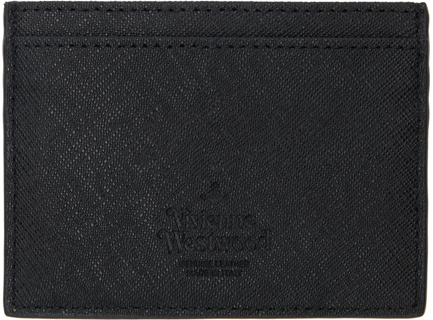 Vivienne Westwood Black Orb Card Holder Vivienne Westwood