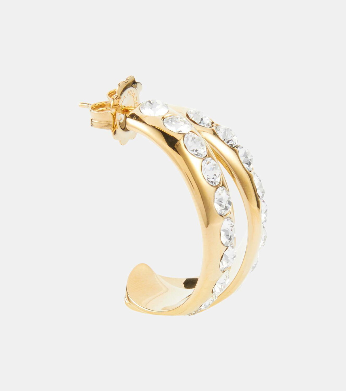 ピアス AMINA MUADDI Embellished l small Jaheel earrings Amina Muaddi Jahleel embellished earrings Amina Muaddi