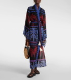 Johanna Ortiz Printed beach cover-up