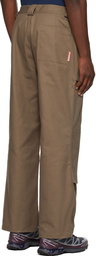 GR10K Brown Gusset Pocket Pant