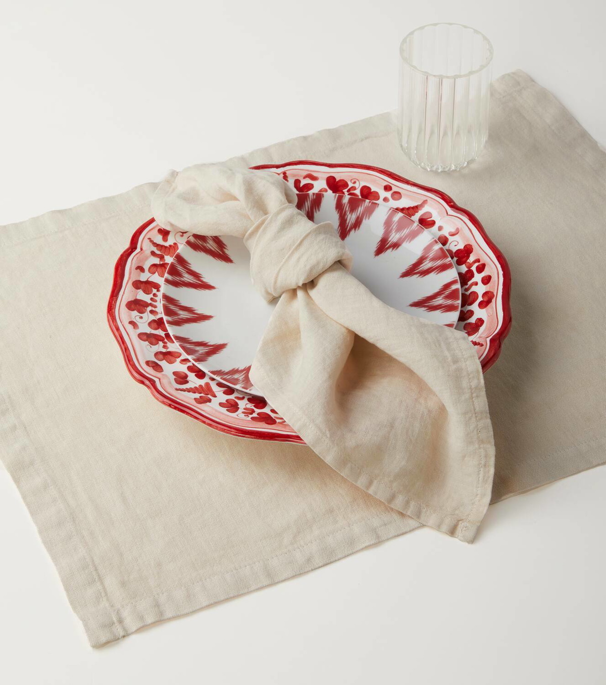 Once Milano Set of 4 linen napkins