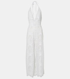 Alexandra Miro Irena halterneck jumpsuit