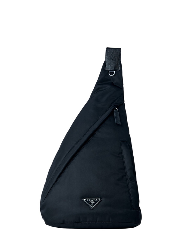 Photo: Prada Asymmetric Nylon Sling Bag