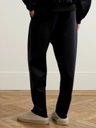 Fear of God - Straight-Leg Logo-Appliquéd Jersey Track Pants - Black