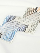 Missoni - Embroidered Cotton-Jersey T-Shirt - White